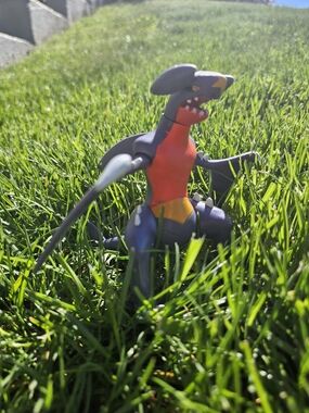 Pokemon Garchomp Action Figure - Blue, Red, Yellow